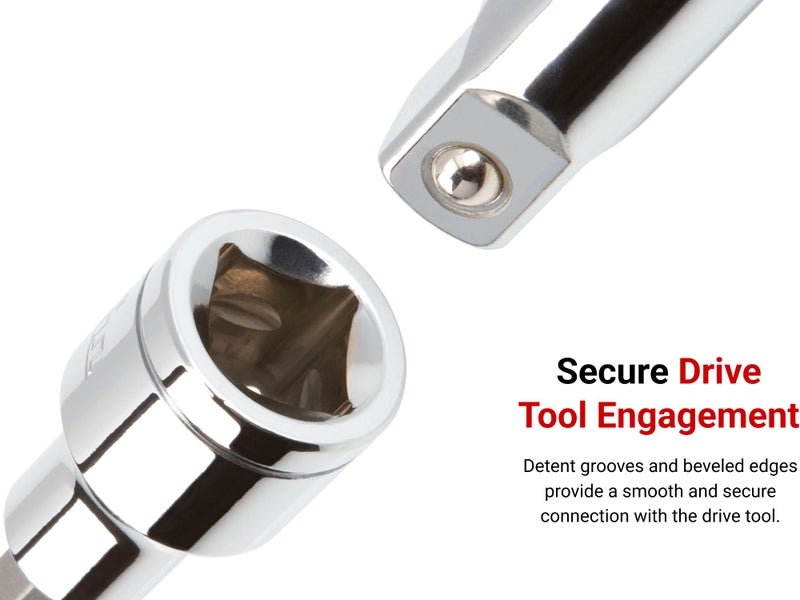 TEKTON 1/2 Inch Drive x 38 mm Shallow 6-Point Socket | SHD22138 - Image 4